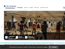 Tablet Screenshot of fitacademie.nl